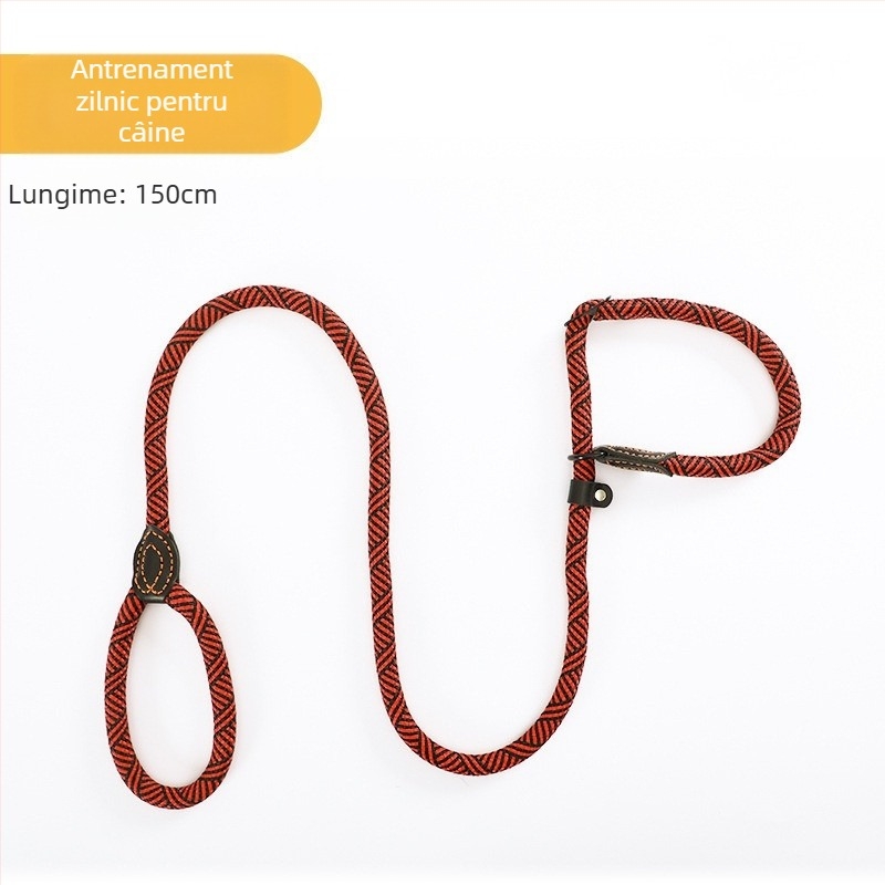 Frânghie de dresaj pentru câini en-gros, fabricată în fabricație, cu lanț P lung, gros de 2,5 m, retractabilă, integrată, cu tracțiune ușoară pentru animale de companie