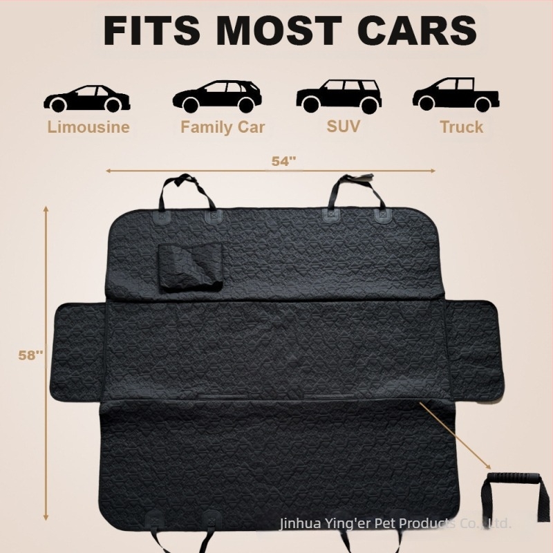 Câine laba amprentă auto Pet Mat antiderapant auto Dog Mat răcire mașină spate Pet hamac câine Mat câine pat câine pat