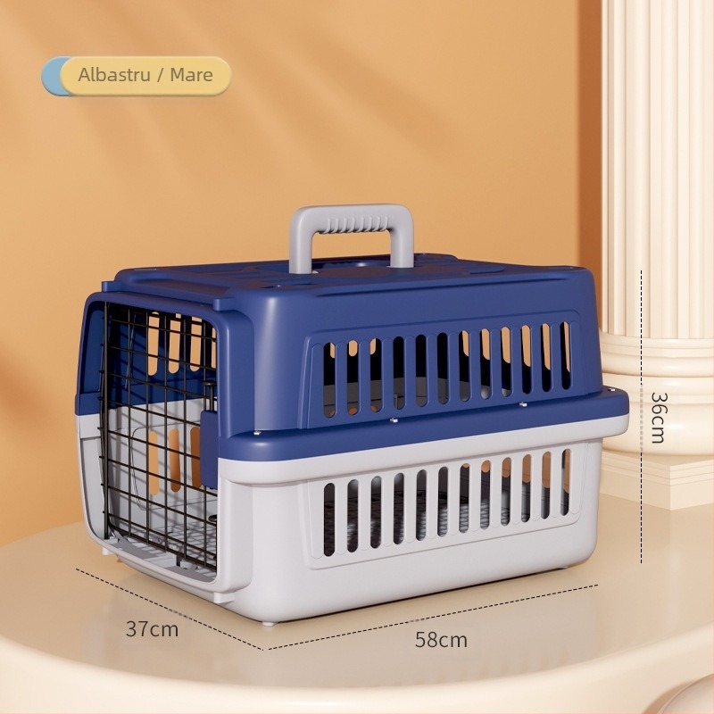 Cușcă pentru transportul aerian al animalelor de companie, cușcă medicală pentru transportul pisicilor, cușcă pentru pisici, cușcă pentru câini, cușcă pentru transportul câinilor mici, respirabilă și ușoară