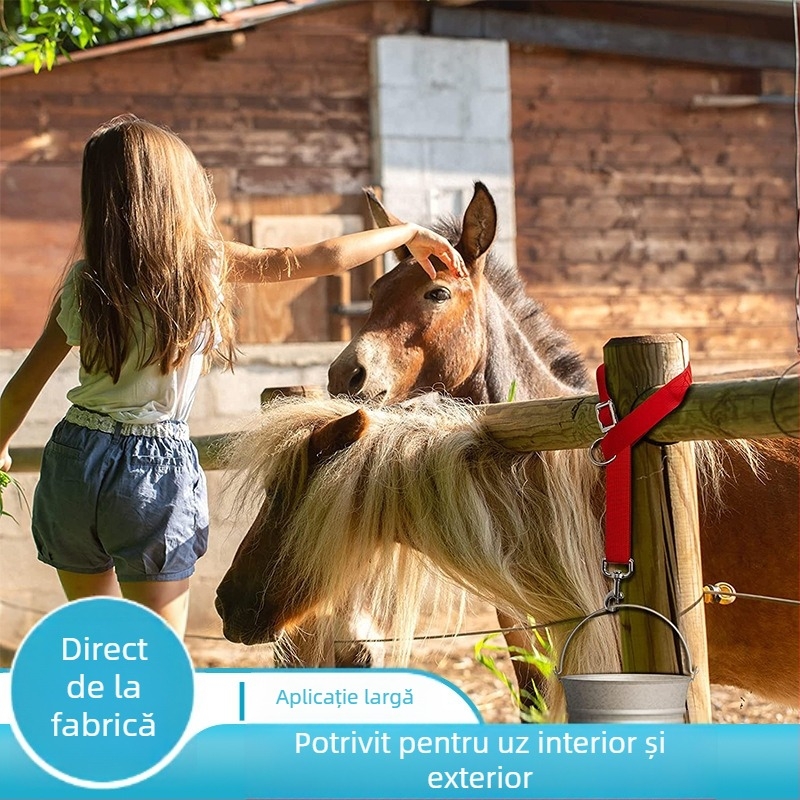 Curea de nailon reglabilă populară transfrontalieră, curea de suspensie pentru găleată de cal, curea de remorcă pentru cal, curea de suspensie pentru găleată agricolă