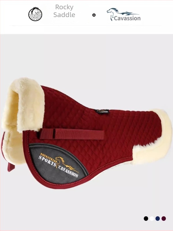 Pernă de lână, Pernă absorbantă de șocuri, Pernă de echilibru, Pernă de șa pentru ecvestru, Ham Ecvestra Supplies Factory 8210099 Respirabil