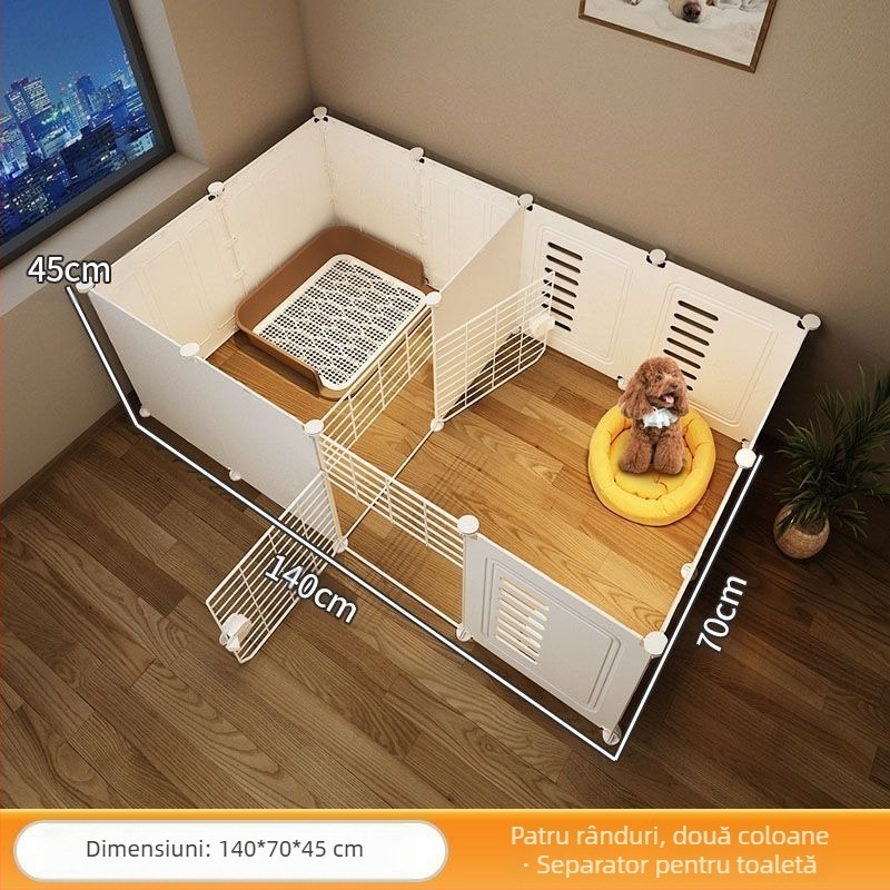 Gard pentru animale de companie, o cameră, o pază, cușcă pentru câini de interior, pentru câini medii și mici, Teddy Bixiong, gard pentru ușă de izolare