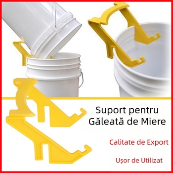 Unelte apicole en-gros cu găleată de miere din plastic, suport pentru miere, mașină de agitat miere, găleată de miere, suport din plastic, găleată de plastic, suport pentru miere