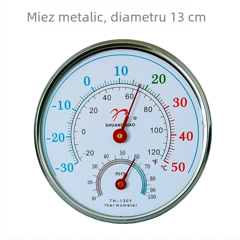 Termometru cu indicator și higrometru Termometru transfrontalier Versiune engleză Limbă străină Comerț exterior Uz casnic Fahrenheit Termometru uscat și umed