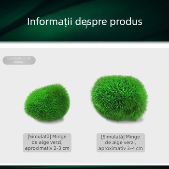 Acvariu artificial cu alge marine, plante acvatice, micro peisaj, sticlă ecologică, alge verzi, bile, acvariu, peisaj, ornamente de decorare interioară pentru desktop, decorațiuni interioare