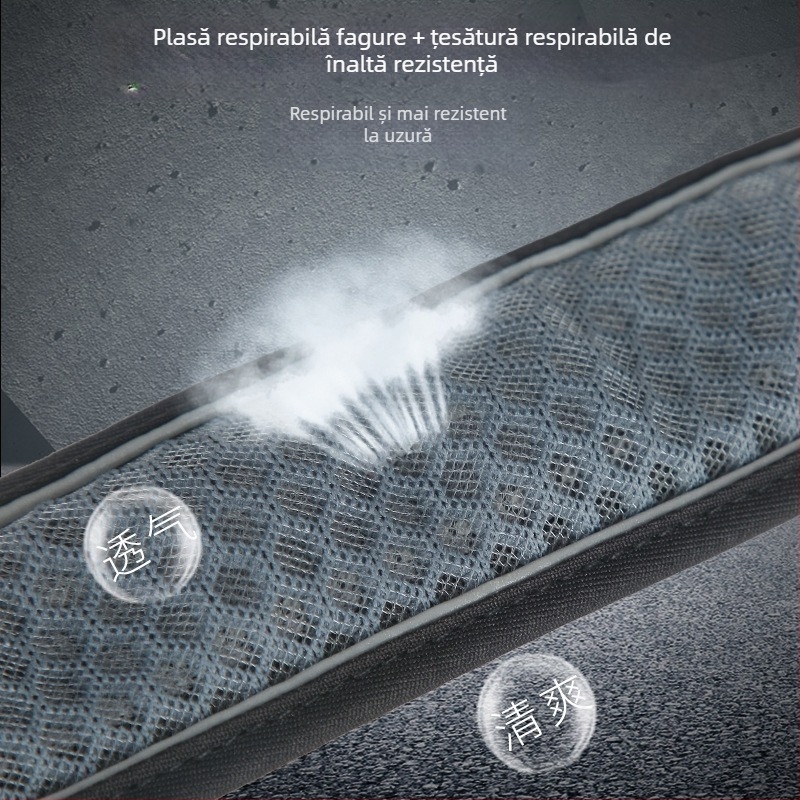 Zgardă de tracțiune pentru câini, tip fagure, respirabilă, reglabilă, pentru plimbări cu câini, zgardă reflectorizantă 3M, sursă producător