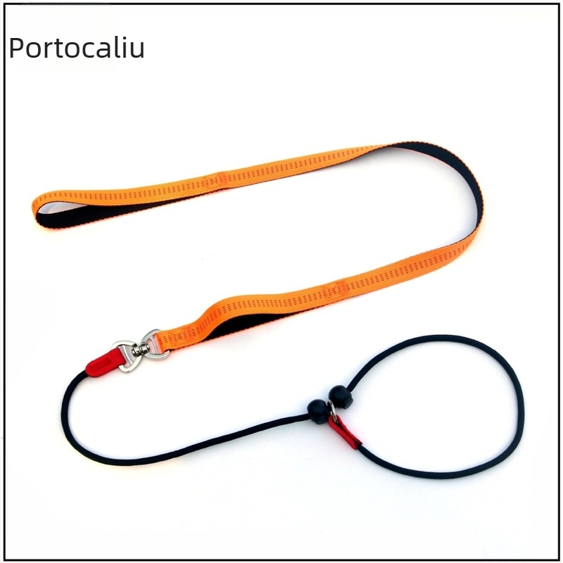 Frânghie profesională de dresaj pentru câini, lanț P, frânghie de dresaj pentru câini, frânghie de plimbare pentru câini de talie mare și mijlocie, rezistentă la explozii, articole pentru animale de companie, en-gros, frânghie P