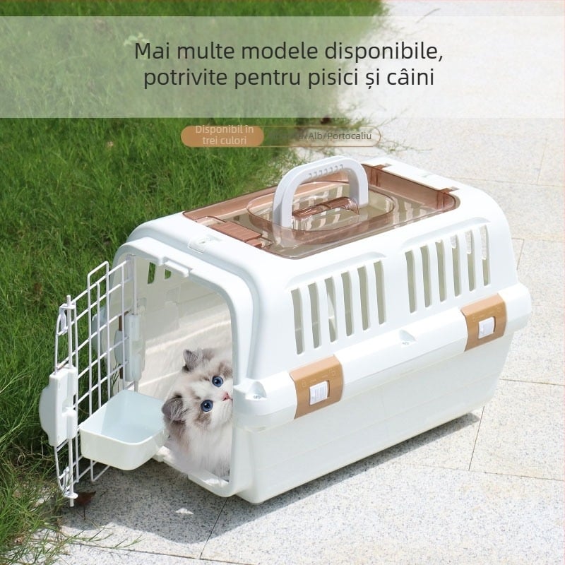 Transportator pentru pisici, cușcă pentru exterior, geantă de călătorie pentru pisici și câini, potrivită pentru toate anotimpurile, transport pentru animale de companie en-gros