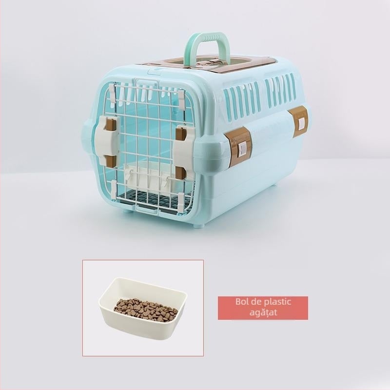 Transportator pentru pisici, cușcă pentru exterior, geantă de călătorie pentru pisici și câini, potrivită pentru toate anotimpurile, transport pentru animale de companie en-gros