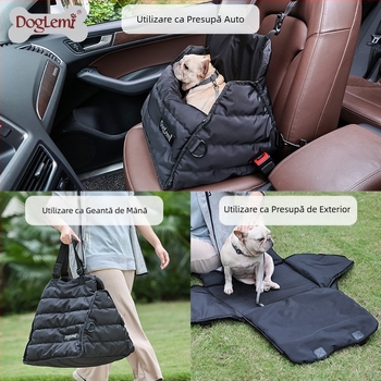 Geantă auto Amazon pentru animale de companie, pentru scaunul din față și din spate al mașinii, pentru câini, multifuncțională, anti-stropire, pentru toamnă și iarnă