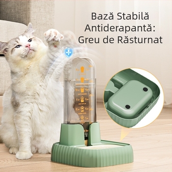 Sifon pentru animale de companie, pentru toate anotimpurile, pentru interior, pisică, gura non-umedă, filtrare prin circulație, capacitate mare, mașină de apă pentru câini de pluș, tacâmuri
