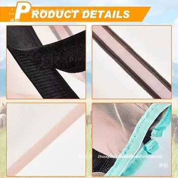 Picioare de cal din nailon, picioare de cal, accesorii ecvestre, picioare de cal de vară, anti-țânțari, copite de cal