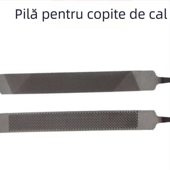 Pilă de potcoavă din fabrică, instrument de reparare a copitei, pilă pentru consumabile ecvestre, instrument de șlefuit corn