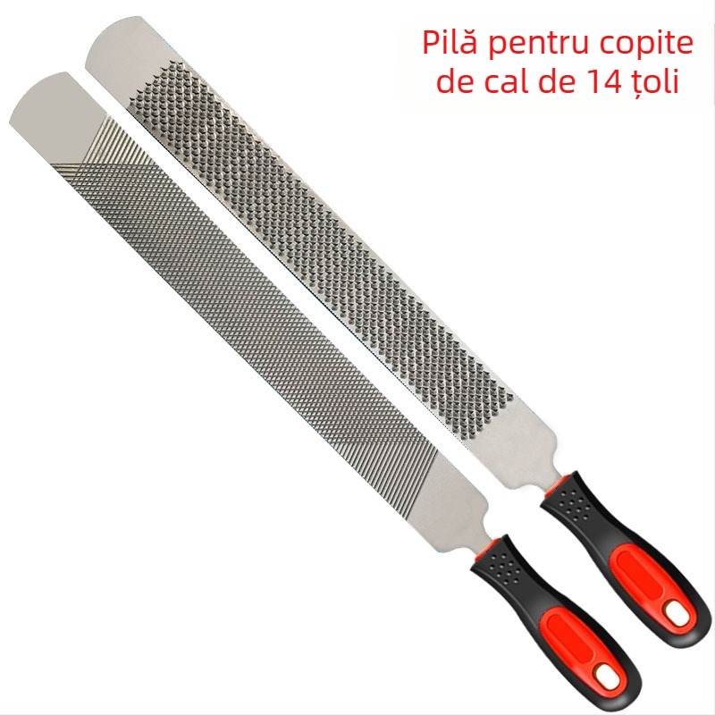 Pilă de potcoavă din fabrică, instrument de reparare a copitei, pilă pentru consumabile ecvestre, instrument de șlefuit corn