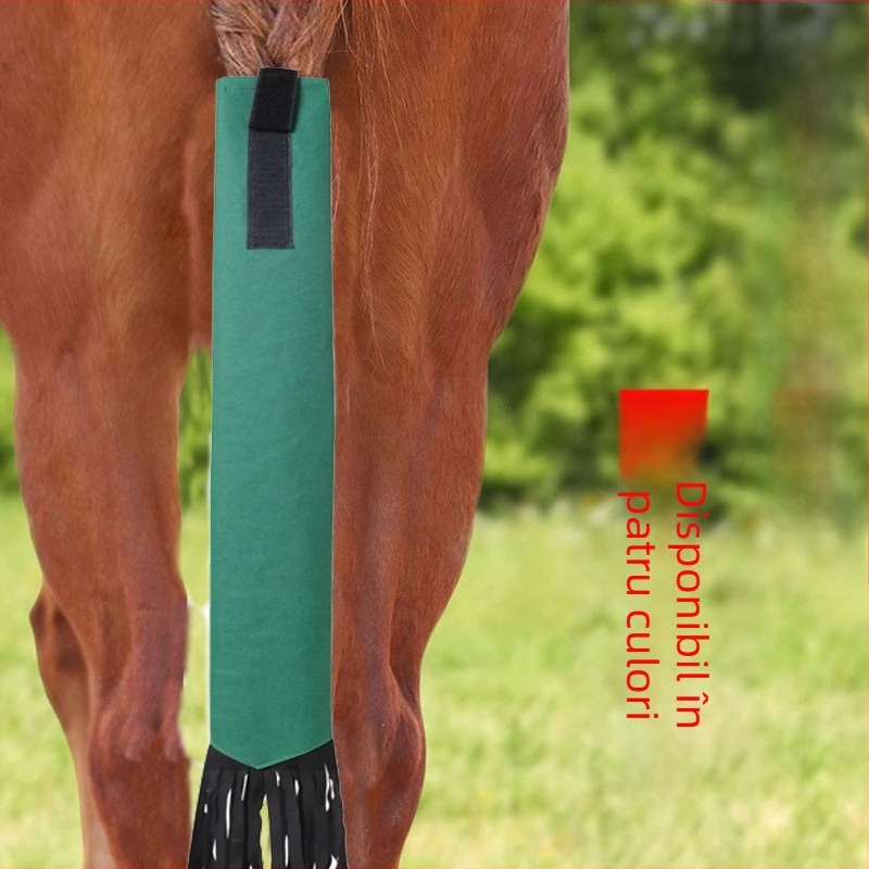 Ecvestru Supplies Cal coadă protecție capac cosmetice geantă de protecție geantă cal coadă frumusețe anti-țânțari mușcătură anti-murdar geantă Tassel