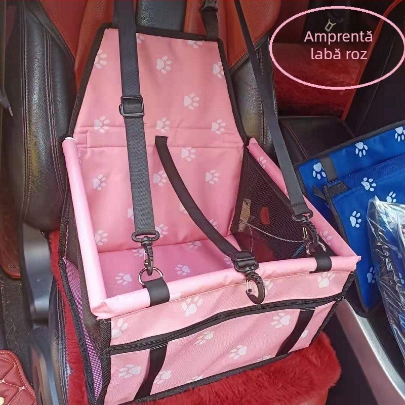 Pernă transfrontalieră pentru animale de companie, covoraș auto pentru pisici, plasă de agățat, sac de călătorie pentru câini, covoraș auto respirabil, sac pentru animale de companie anti-amețeli