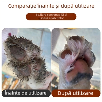 Cană transfrontalieră pentru spălarea picioarelor animalelor de companie, artefact pentru spălarea picioarelor câinilor, labe de câine și pisică, dispozitiv de curățare fără ștergere