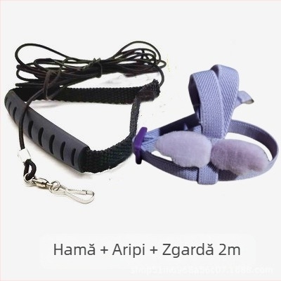 Papagal zburător frânghie curea pasăre mers pe jos frânghie piele de tigru Xuanfeng soare mic picior fără tracțiune ultra ușoară frânghie