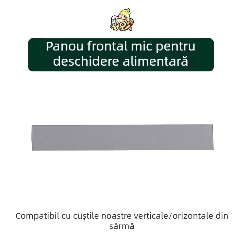 Accesorii pentru colivie de papagal Miyagi, rack de depozitare Daquan Top, stație de scripeți, tijă, cutie pentru alimente, panou transparent, deflector exclusiv