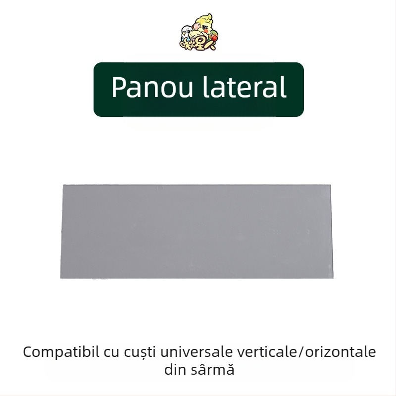 Accesorii pentru colivie de papagal Miyagi, rack de depozitare Daquan Top, stație de scripeți, tijă, cutie pentru alimente, panou transparent, deflector exclusiv