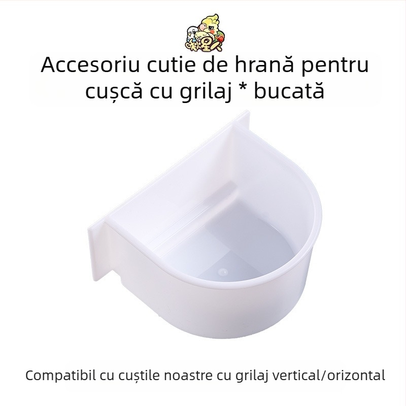 Accesorii pentru colivie de papagal Miyagi, rack de depozitare Daquan Top, stație de scripeți, tijă, cutie pentru alimente, panou transparent, deflector exclusiv