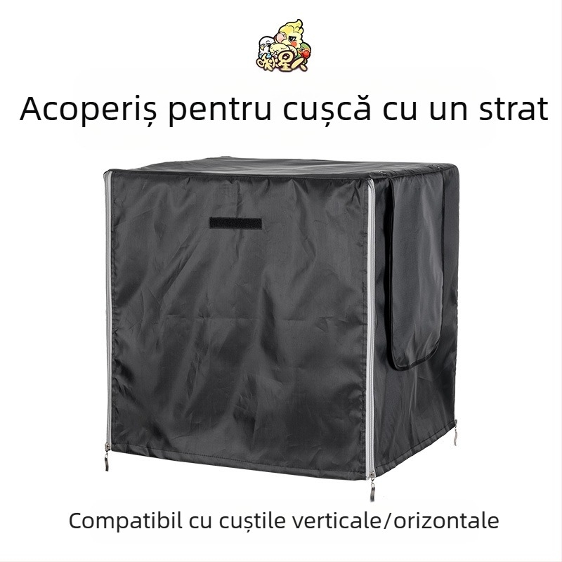 Accesorii pentru colivie de papagal Miyagi, rack de depozitare Daquan Top, stație de scripeți, tijă, cutie pentru alimente, panou transparent, deflector exclusiv