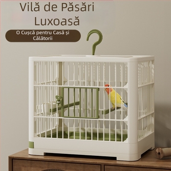 Papagal cușcă de păsări, Villa, cușcă de păsări, hrănire și băutură, cușcă super mare pentru papagal, cușcă de porumbel, consumabile pentru animale de companie