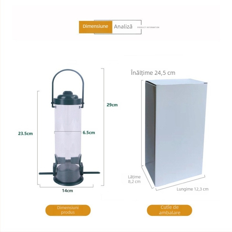 Recomandat de Hrănitoare pentru păsări transfrontaliere, Hrănitoare pentru colibri suspendată în aer liber, Articole pentru animale de companie