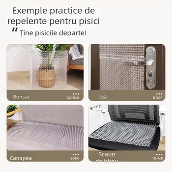 Repelent anti-pisică, plasă de spini, saltea pentru pat superior, urină, cățărare, pernă de spini, zgârietură, canapea, protecție, izolare pisică, zonă restricționată, plasă de spini din lemn
