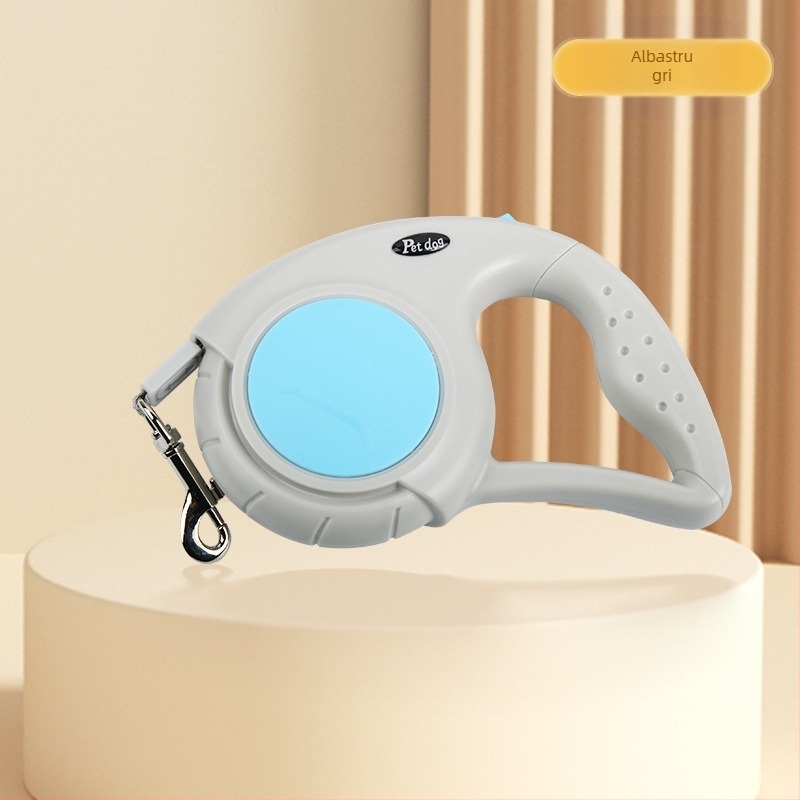 Lesă direct din fabrică pentru animale de companie, lesă pentru câini, contracție automată, mers pe jos, artefact pentru câini, zgardă pentru lesă de câine, o generație de păr