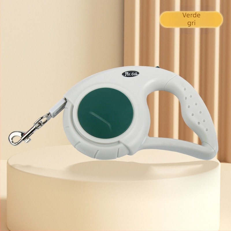 Lesă direct din fabrică pentru animale de companie, lesă pentru câini, contracție automată, mers pe jos, artefact pentru câini, zgardă pentru lesă de câine, o generație de păr