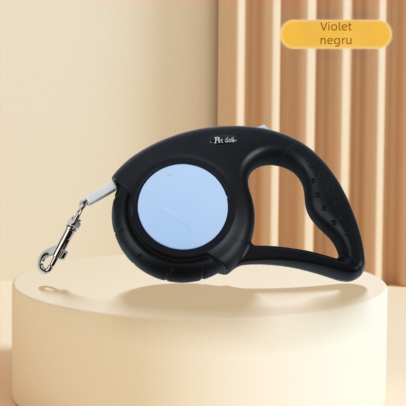 Lesă direct din fabrică pentru animale de companie, lesă pentru câini, contracție automată, mers pe jos, artefact pentru câini, zgardă pentru lesă de câine, o generație de păr