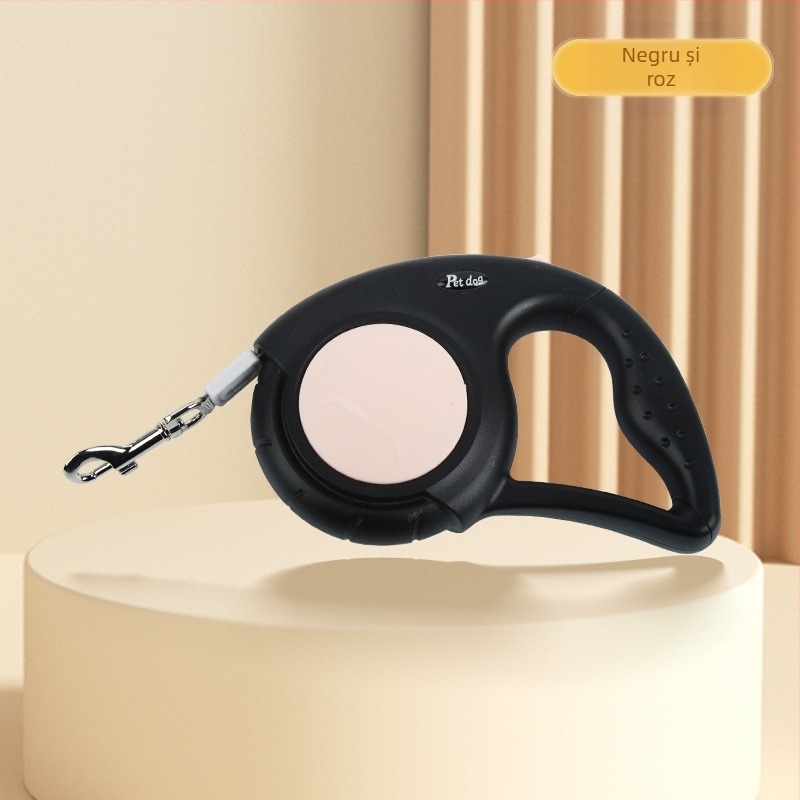 Lesă direct din fabrică pentru animale de companie, lesă pentru câini, contracție automată, mers pe jos, artefact pentru câini, zgardă pentru lesă de câine, o generație de păr