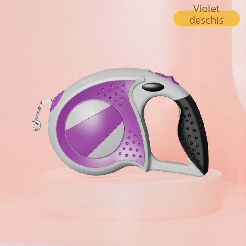 Lesă direct din fabrică pentru animale de companie, lesă pentru câini, contracție automată, mers pe jos, artefact pentru câini, zgardă pentru lesă de câine, o generație de păr