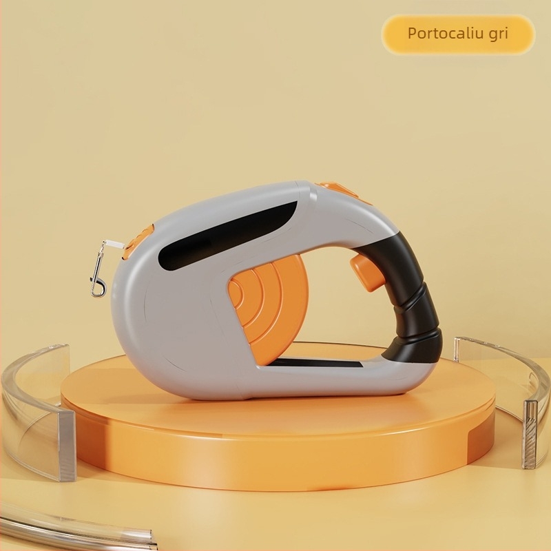 Lesă direct din fabrică pentru animale de companie, lesă pentru câini, contracție automată, mers pe jos, artefact pentru câini, zgardă pentru lesă de câine, o generație de păr