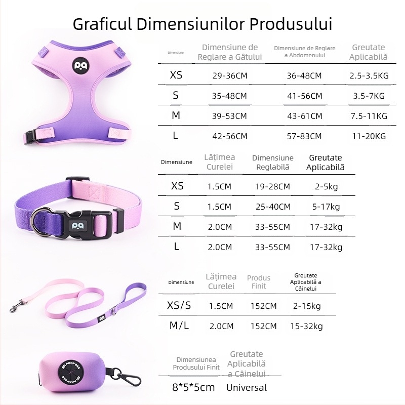 Curea de tracțiune transfrontalieră pentru câini de companie, curea de piept pentru zgardă de câine, costum, en-gros, personalizat, consumabile pentru animale de companie