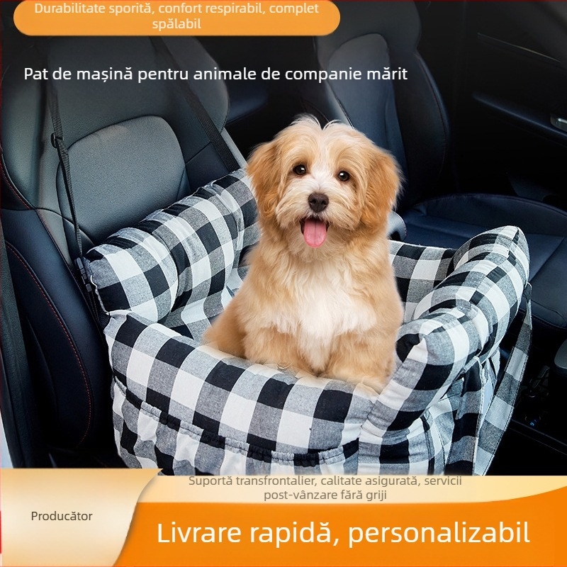 Canisă auto transfrontalieră pentru pisici, canisă portabilă, covoraș nou pentru animale de companie în aer liber, pentru câini mici, în toate anotimpurile