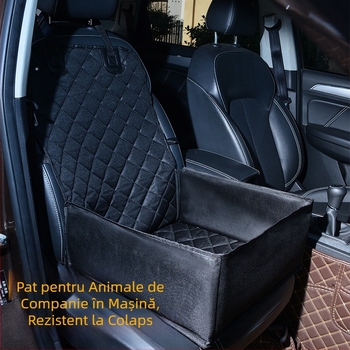 Scaun auto pentru animale de companie, cuib de siguranță pentru câini, geantă frontală pentru animale de companie, pernă auto pentru animale de companie, impermeabilă, anti-murdar, articole pentru animale de companie
