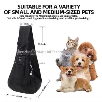 Geantă de umăr pentru animale de companie, geantă Crossbody pentru câini, geantă pentru pisici, geantă de ieșire pentru câini, rucsac portabil pentru animale de companie, geantă Crossbody