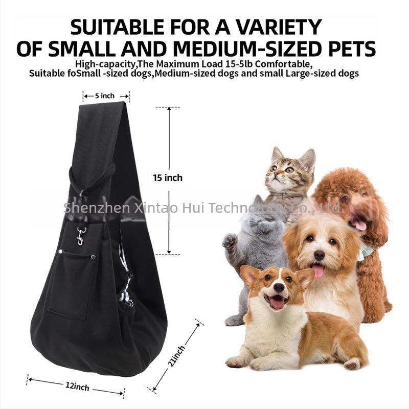 Geantă de umăr pentru animale de companie, geantă Crossbody pentru câini, geantă pentru pisici, geantă de ieșire pentru câini, rucsac portabil pentru animale de companie, geantă Crossbody