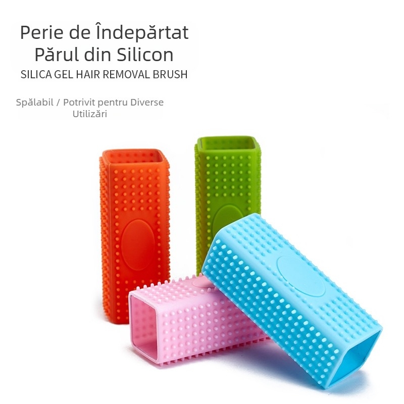 Perie de îndepărtare a părului din silicon gol, pieptene, dispozitiv de aspirare a părului, curățare a părului, curățător lipicios pentru a îndepărta părul plutitor
