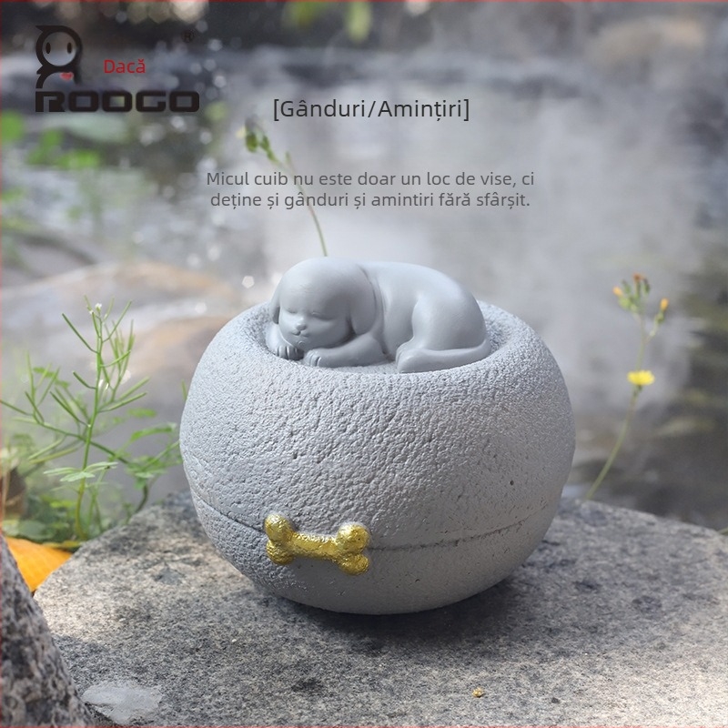 Creative Sleeping Love Pet Curns Pet Supplies Pisică Câine Curns Animal Memorial Supplies Sicriu Cutie