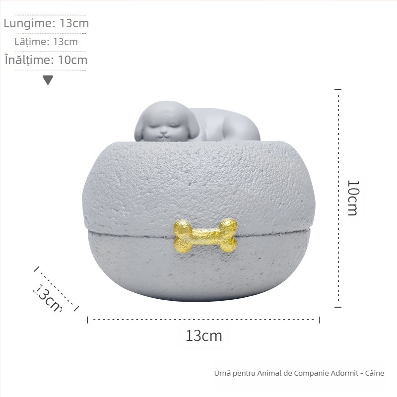 Creative Sleeping Love Pet Curns Pet Supplies Pisică Câine Curns Animal Memorial Supplies Sicriu Cutie