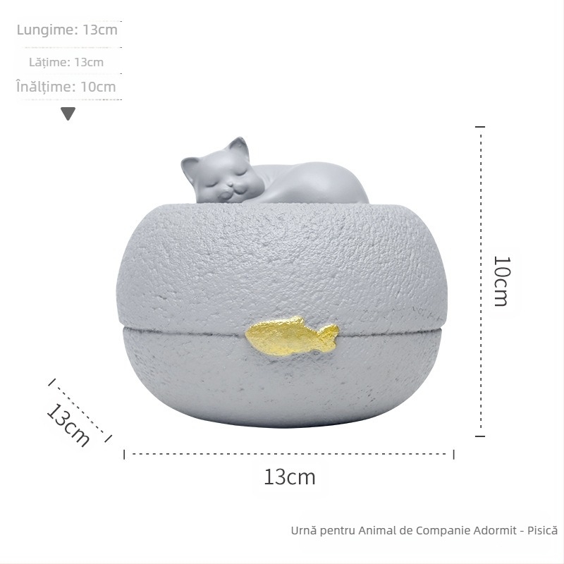 Creative Sleeping Love Pet Curns Pet Supplies Pisică Câine Curns Animal Memorial Supplies Sicriu Cutie