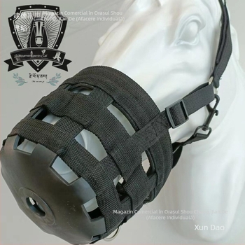 Botniță pentru gura calului, cauciuc moale, anti-mușcături, anti-crack, gura calului, cușcă pentru gura calului, anti-mâncat iarbă