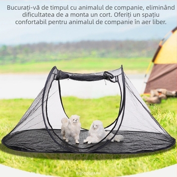 Cort de animale de companie personalizat pentru camping transfrontalier, gard pentru pisici și câini, cort pliabil portabil, casă pentru pisici și câini, cățeluș, cățeluș, pisică, sală de nașteri