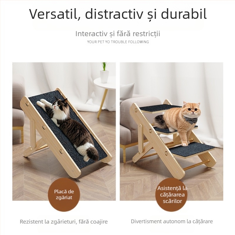 Suport pentru cățărat pisicii, scări pentru animale de companie, paturi pentru pisici și câini, trepte antiderapante, scară de cățărat, pantă, scară pentru câini mici și vechi, comerț exterior transfrontalier