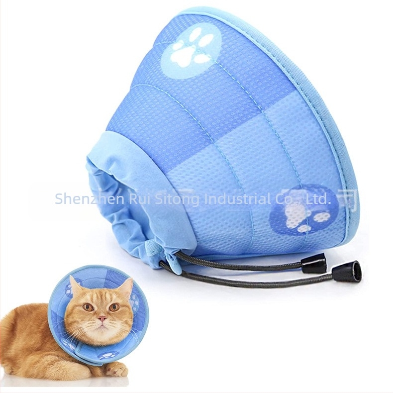 Nou Pet Pisică Zgardă Pisică Con Zgardă Pisică Zgardă Pisică Anti-Linge Zgardă Pisică Anti-Linge Zgardă Pet Pisică Cap Zgardă