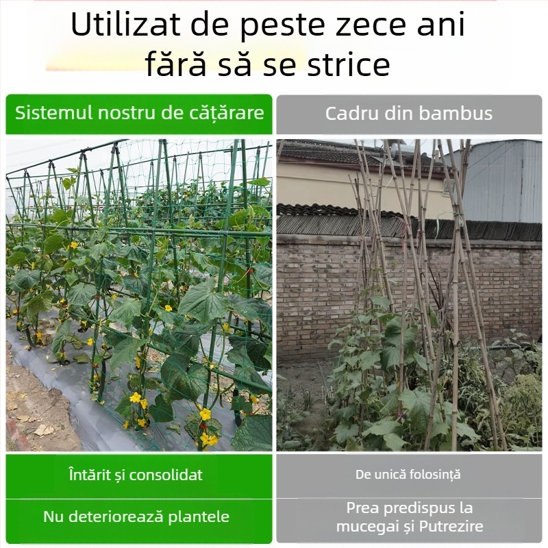 [Su Su Su] Suport pentru castraveți, tijă de fasole, suport pentru roșii, suport pentru legume, tijă de susținere a plantelor