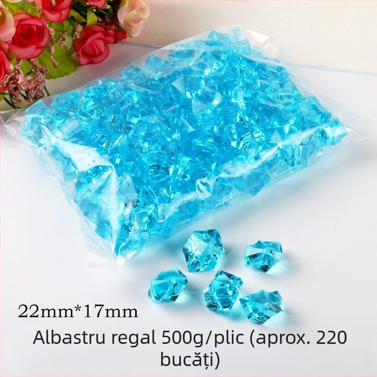 Piatră de cristal acrilică, bijuterie colorată, acvariu, peisaj, piatră, frumusețe Chen, decorare, parc de distracții, jucării, recuzită, producători en-gros